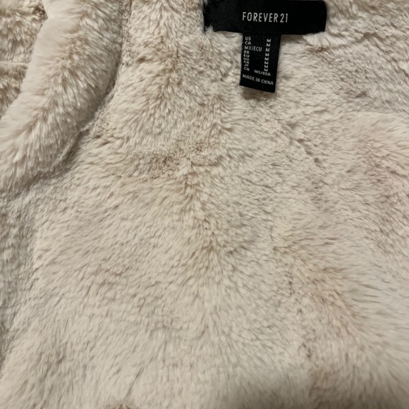 Forever21 Fur Lined Jacket - Picture 7 of 8